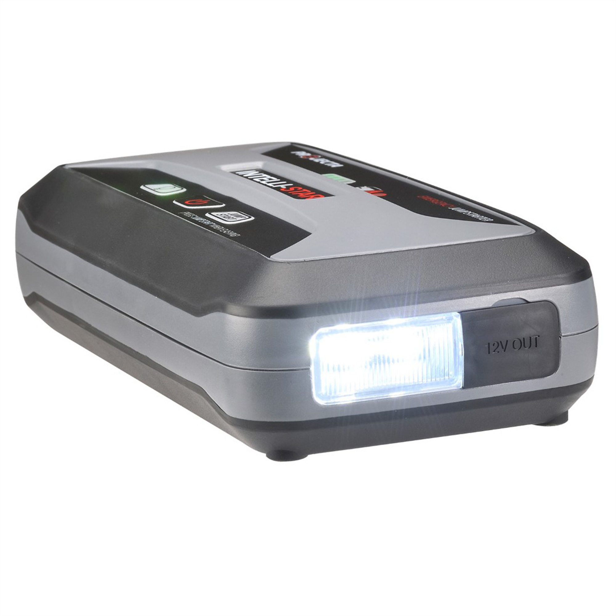 Projecta Intelli-Start Professional LiFePO4 Jumpstarter and Power Bank — 1200A, 12V, Rapid Recharge Technology, 180 Lumen LED Light, IP53 Rated, Model# PRJ-IS1220